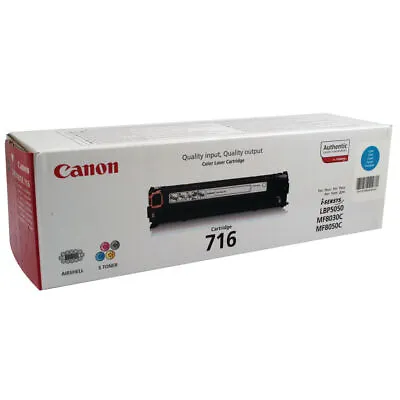 Canon 716C Cyan Toner Cartridge 1979B002 • £73.15