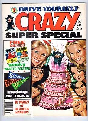 Marvel Crazy Magazine October 1979 #55 Super Special Charlie's Angels • $11.99