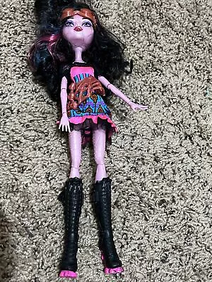 Mattel Monster High Freaky Fusions Dracubecca Girl Doll Goggles Shoes • $24.99