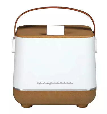 Portable Top Opening Lid Insulated 6-Can Mini Personal Fridge Cooler White • $27.99
