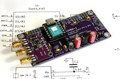 UDVBM-1  / Universal Digital VFO BFO Motherboard / PCB Only Kit Or Assembled • $9.95