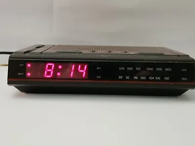 AWA - Digital Alarm Clock Radio - Model B326  - Working  • $29.99