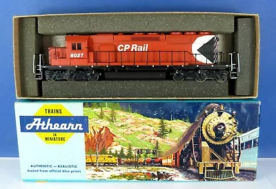 Athearn Ho Canadian Pacific Powered Sd40-2 Diesel Locomotive Pacman ( Boxed • £5.55