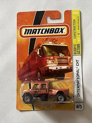 2009 Matchbox /#65 International CXT / Orange / Construction D1 • $9.99