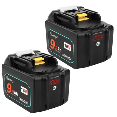 2X High Capacity 18V 9Ah Li-ion Battery For Makita BL1890 BL1830 BL1860 LXT400 • £76.49