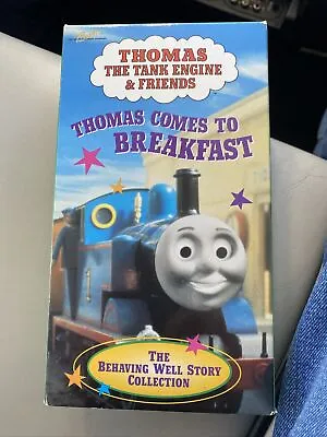 Thomas The Tank Engine Comes To Breakfast 1998 Very Rare VHS George Carlin Duck • $26.98