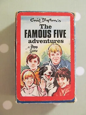 Vintage Famous Five Card Game By Pepys  Enid Blyton - Complete • £15