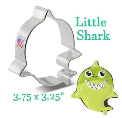 $6.99 • Buy Little Shark Cookie Cutter, Baby Shark FREE SHiPPiNG