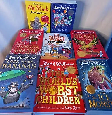 David Walliams Childrens Books – Various Book Titles / Versions / Paper Or Hard • £4.99