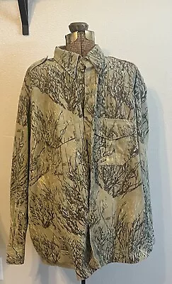 Camouflage Montana Camo Inc Prairie Ghost Button Up Long Sleeve 2XL Shirt  • $59.50