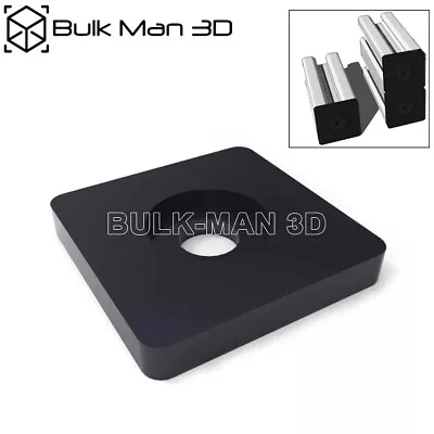 5pcs 2020 Black End Cap Cover Plate For 2020 V-Slot Aluminum Extrusion Profile  • $10