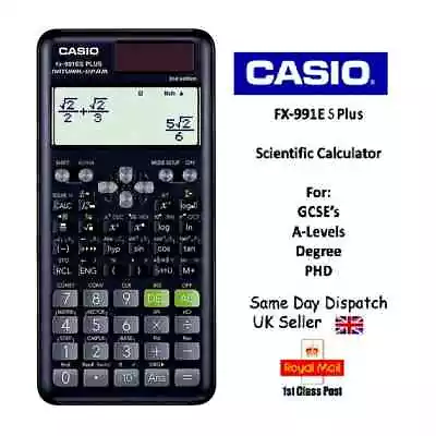 CASIO FX991ES Advanced Scientific Calculator 552 FUNCTIONS ClassWiz Features UK • £12.47