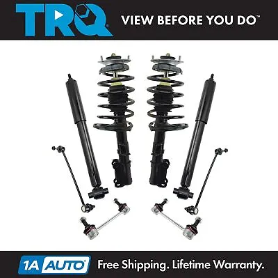 $318.95 • Buy TRQ Front Rear Complete Loaded Strut Shock Kit Set 8pc For Volvo S60 S80 V70