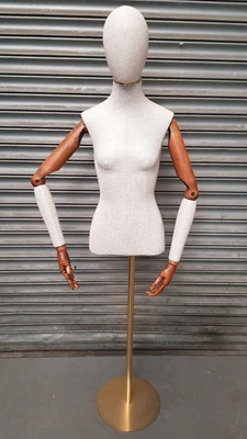 £169.99 • Buy Bonaveri Mannequin Female Bust Height Adjustable Metal Base Listing 3