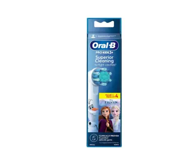 Oral-B PRO Kids 3+ Frozen Replacement Brush Heads For Electric Toothbrush 4pk • £13.79