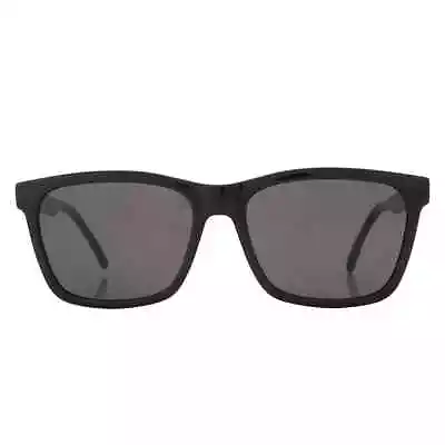Saint Laurent Black Square Men's Sunglasses SL 318 001 56 SL 318 001 56 • $128.22