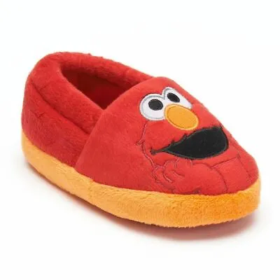 Sesame Street Elmo Toddler Slippers Size 9-10 NWT • $9.09