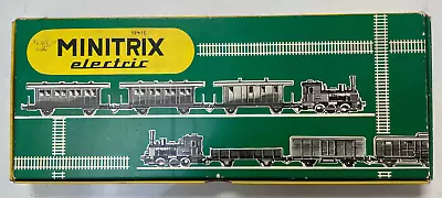 Minitrix N Gauge Electric Train Set 1902 Boxed + Extras • £50