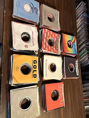 Lot Of 500 Wholesale 45 Rpm Vinyl Record Company Sleeves Only With Writing #13 • $59.40