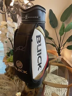 Nike Rare Tiger Woods Collectable Buick Golf Bag 9 Inch 7 Way-used Once @ Pebble • $1550