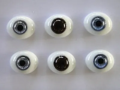 £21.86 • Buy Eyes IN Glass Paperweight 18 MM Doll Old Or Modern - Reborning
