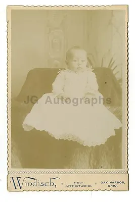 19th Century Children - 19th Century Cabinet Card Photograph - Oak Harbor OH • $20