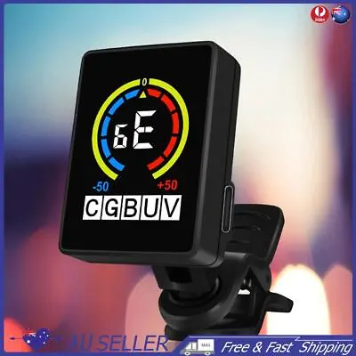 $13.99 • Buy Clip-On Tuner 360 Rotation Micro Headstock Tuner For Guitar Bass Ukulele Violin