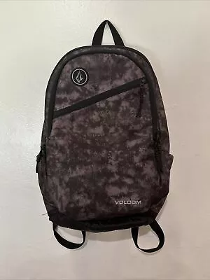 Vintage Rare 1 Of 1 Volcom Backpack Black And Grey Camo Rare Y2K Backpack • $65