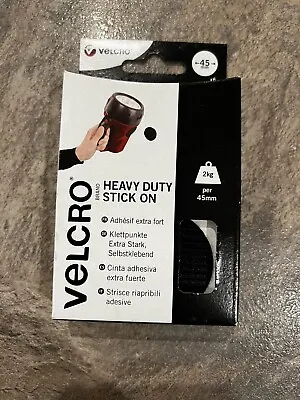 Velcro Heavy Duty Stick On Pads 45mm • £3.99