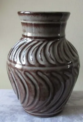 A Quite Unusual Vintage Creigiau Pottery Vase  -  Welsh Studio Pottery  • £14.99