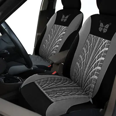 5-Seats Car Seat Cover Cushion Protector Full Set Front Rear Universal 4 Seasons • $47.60