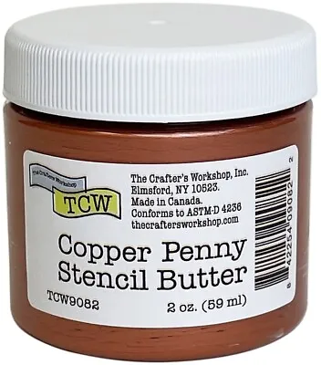 Crafter's Workshop Stencil Butter 2oz-Copper Penny • £16.01