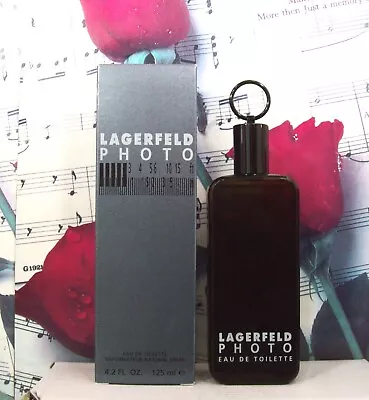 Lagerfeld Photo EDT Spray 4.2 FL. OZ. Grey Box. • $399.99
