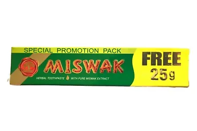 75g. DABUR MISWAK Sewak Meswak Siwak Natural Herbal Islam Toothpaste • $13.07