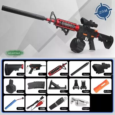  Electric Gel Ball Blaster M4A1 Toy Automatic Outdoor  Rifle UPGRADED Version  • $69