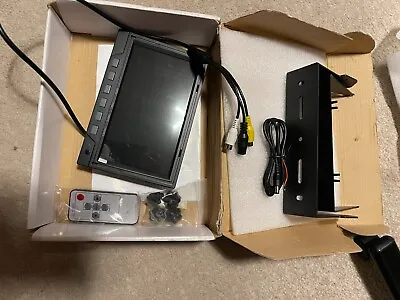 7” TFT LCD Colour Vehicle Monitor • £25