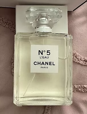 Authentic Chanel No 5 L’EAU Women's 100ml EDT Spray Perfume. New • $150