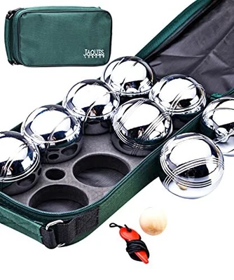 £56.75 • Buy Jaques Of London Boules | Garden Bowls Set For Families | Steel Boule Set |