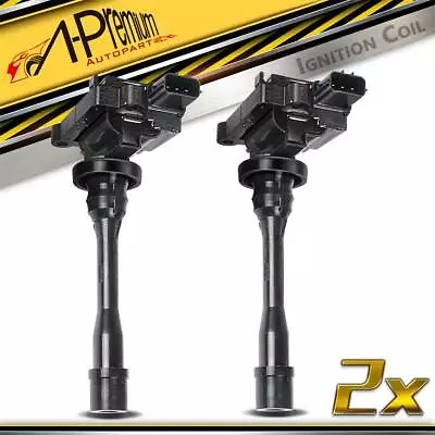 2x Ignition Coils For Mitsubishi Lancer CE Pajero IO Proton 1996-2005 MD325048 • $45.39