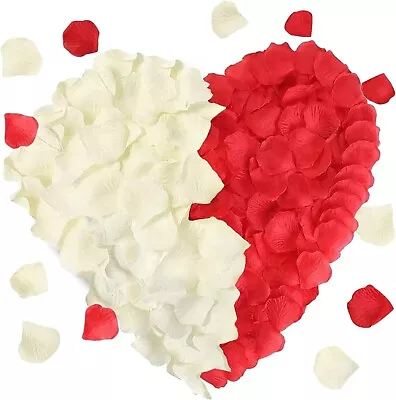 £8.49 • Buy Silk Rose Petals Flower Table Decoration Confetti Wedding Engagement Party