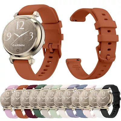 For Garmin Lily 2 Silicone Sport Women‘s Watch Band Bracelet Replacement Strap • $8.79
