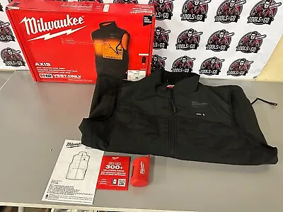 Milwaukee 305B-20XL M12 Heated AXIS Vest With Adapter - Black XL I3 • $65