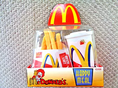 McDonald's 1998 Shelcore Happy Meal Food Set • $14.95