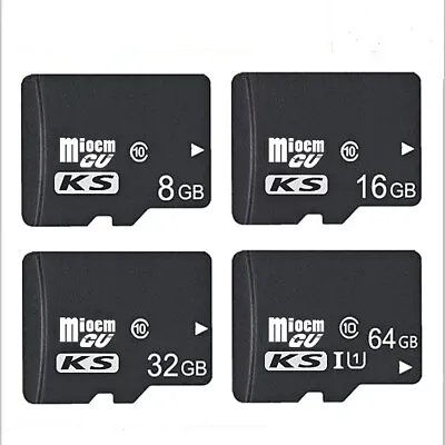 Micro SD Memory Card High Speed TF 1GB 2GB 4GB 8GB 16GB 32GB 64GB Class 10  • $4.99