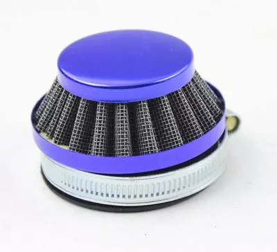 58mm Blue Air Filter For Gas Motorized Bicycle Mini ATV Dirt Pocket Bikes NEW • $10