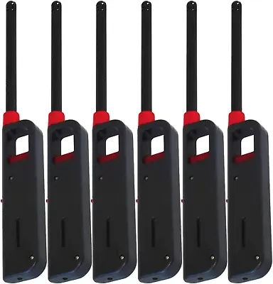 6 Pack Gas Lighters 11  Butane Stove Kitchen Fireplace BBQ Grill Utility Lighter • $15.09