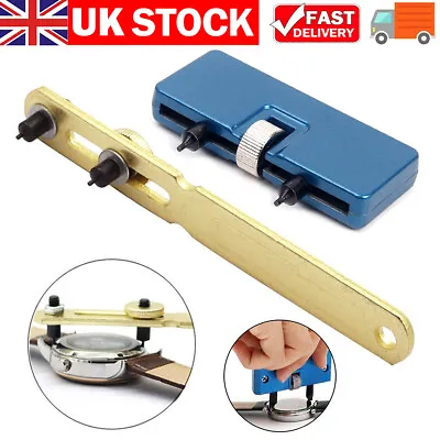 £2.99 • Buy Watch Adjustable Back Case Cover Opener Remover Watch Battery Replacement Kit