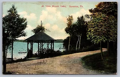 Postcard Scranton PA Vista At Moosic Lake • $5.95