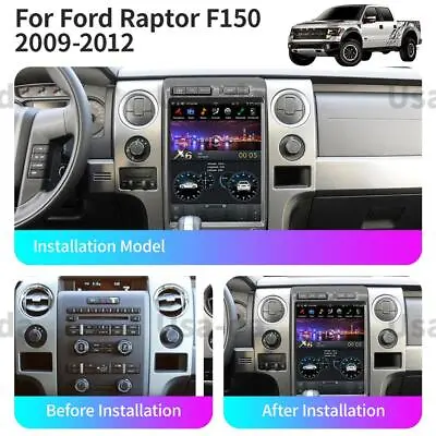 13  For Ford Raptor F150 2009-2012 Navigation Android 9.0 Car Gps Radio Stereo ❤ • $928.96