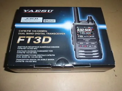 YAESU FT3D C4FM FM Digital Analog 144/430MHz5W Handy Dual Band Transceiver Japan • $594